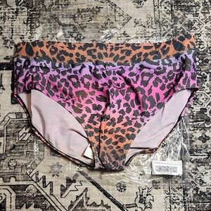 Leopard Print Bikini Bottoms